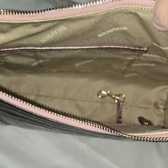 Brahmin Tabitha Shoulder Bag in Mellow Rose Jessamine. NWT RARE - Picture 12 of 16